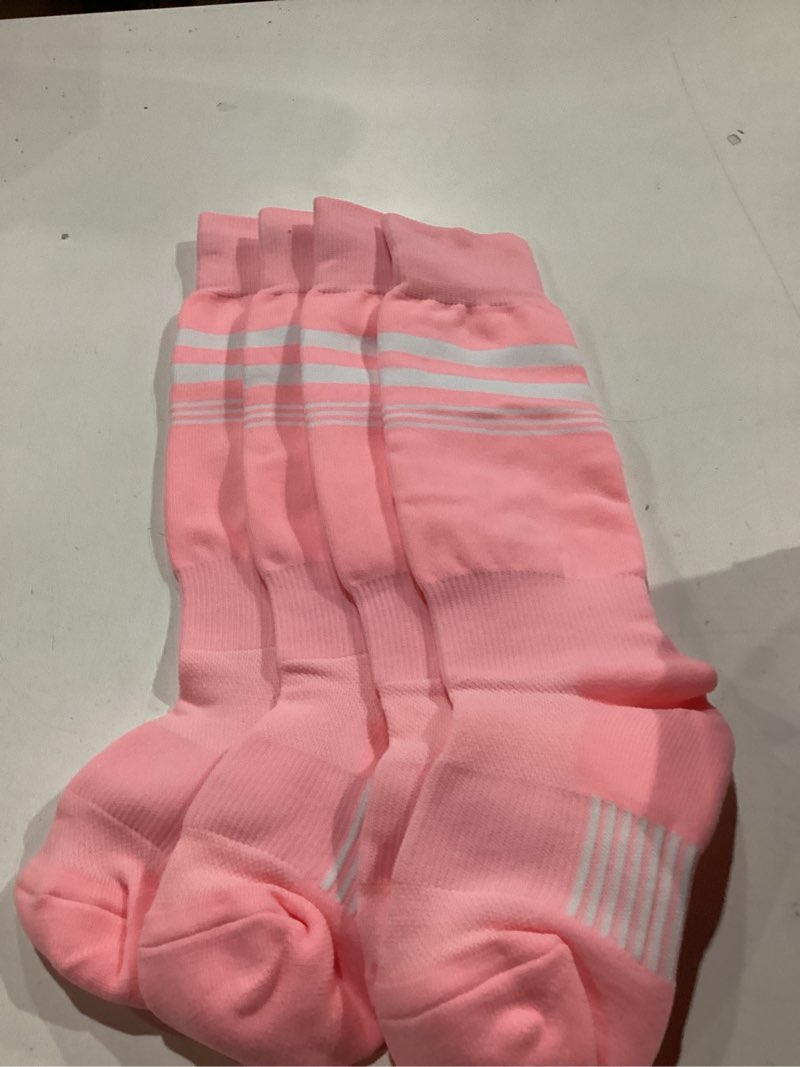 Condition photo showing New/Like New for CS CELERSPORT 2/3 Pairs Soccer Softball Socks for Youth Kids, Men and Women Multi-sport Socks