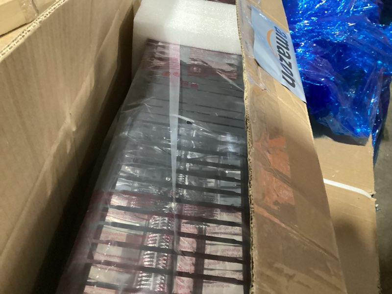 Condition photo showing New/Like New for Feandrea Cat Tree, 73.2-Inch Tall Cat Tower, Plush Multi-Level Condo with 5 Scratching Posts, 2 Perches, 2 Caves, Hammock, 2 Pompoms, Light Gray UPCT191W01 73.2 Inches Light Gray