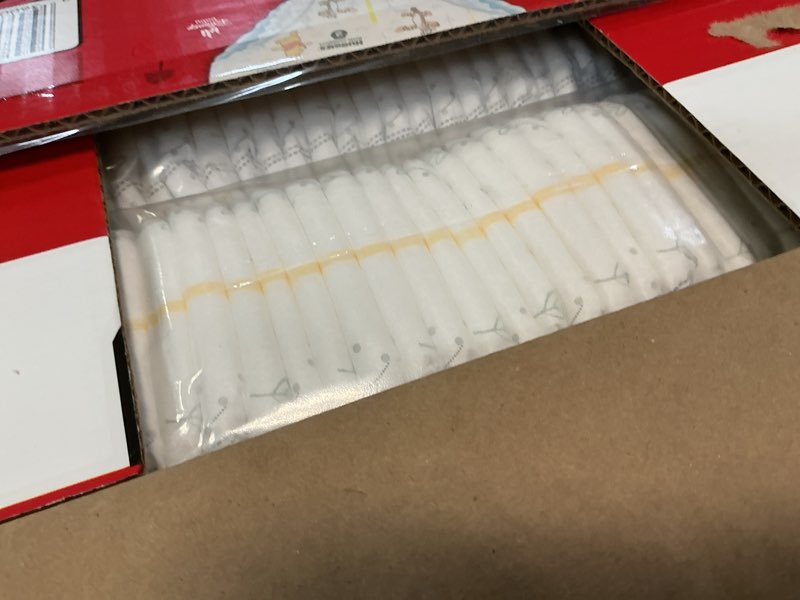 Condition photo showing New/Like New for huggies size 2 diapers, little snugglers baby diapers, size 2 (12-18 lbs), 148 count size 2 148