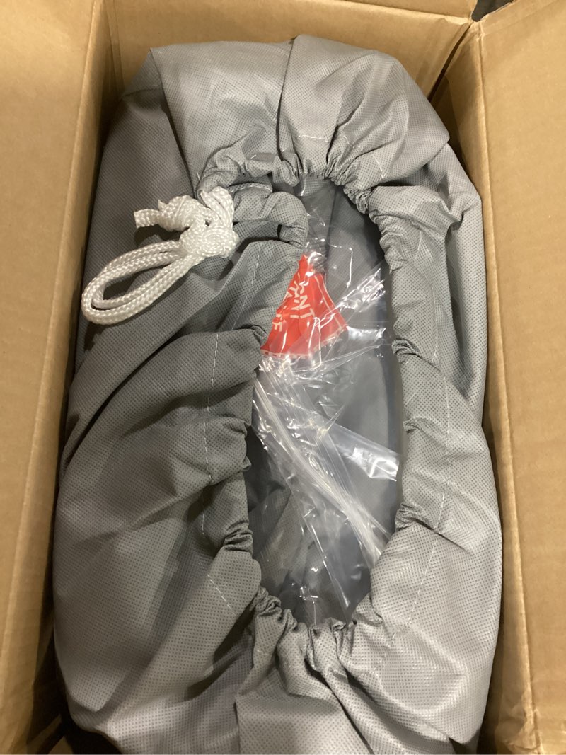 VINPATIO Fiberglass Trailer Cover : Camper Cover Fits 8'-10' Trailers, Fiberglass RV Cover with Wind