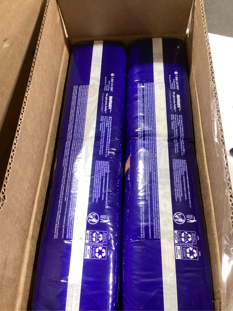 Condition photo showing New/Like New for Huggies Size 6 Overnites Baby Diapers: Overnight Diapers, Size 6 (35+ lbs), 84 Ct (2 Packs of 42), Packaging May Vary Size 6 84