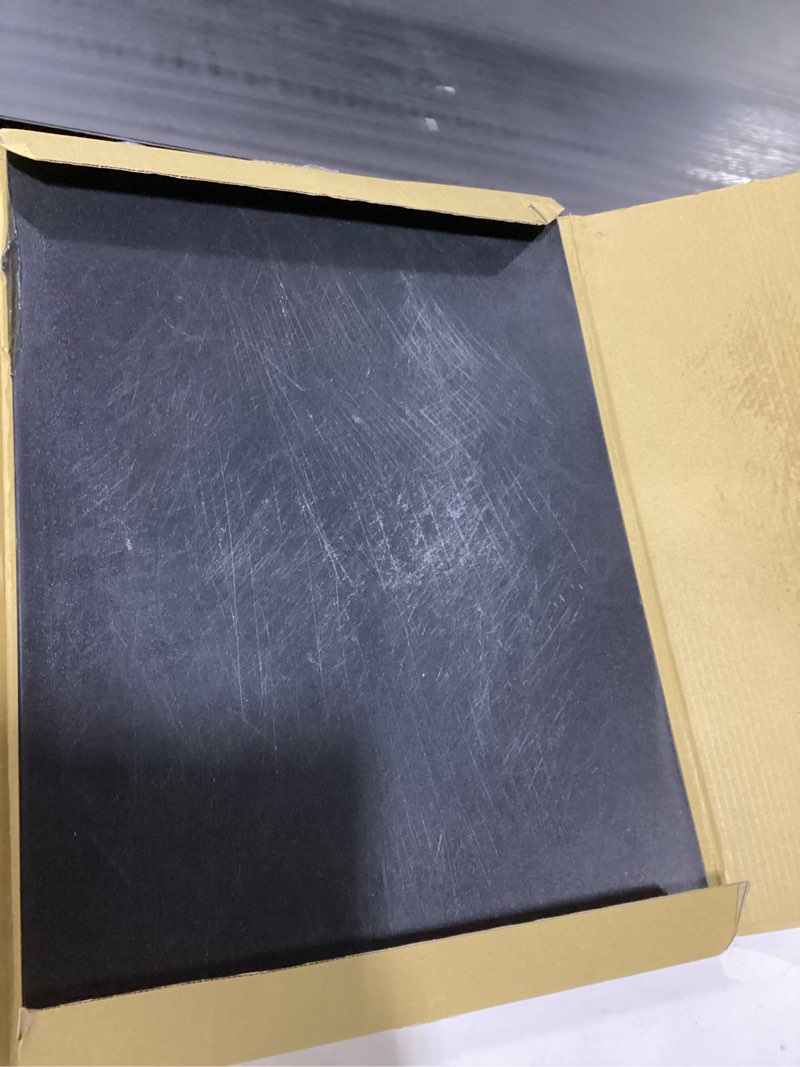 Condition photo showing Good Condition for thirteen chefs extra large 24 x 18 black cutting board - 1/2" thick hdpe plastic for restaurants and professional kitchens 24"l x 18"w black
