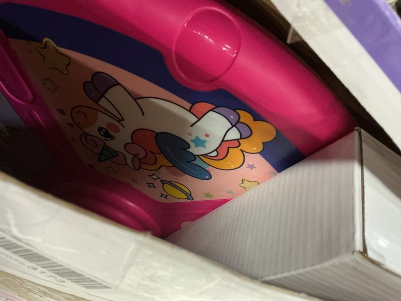 Condition photo showing Good Condition for Flooyes Unicorn Sit and Spin Toys for Toddlers Girls 2 Years Old, Birthday Gifts for 2-4, with LED and Music, 360° Spin Pink