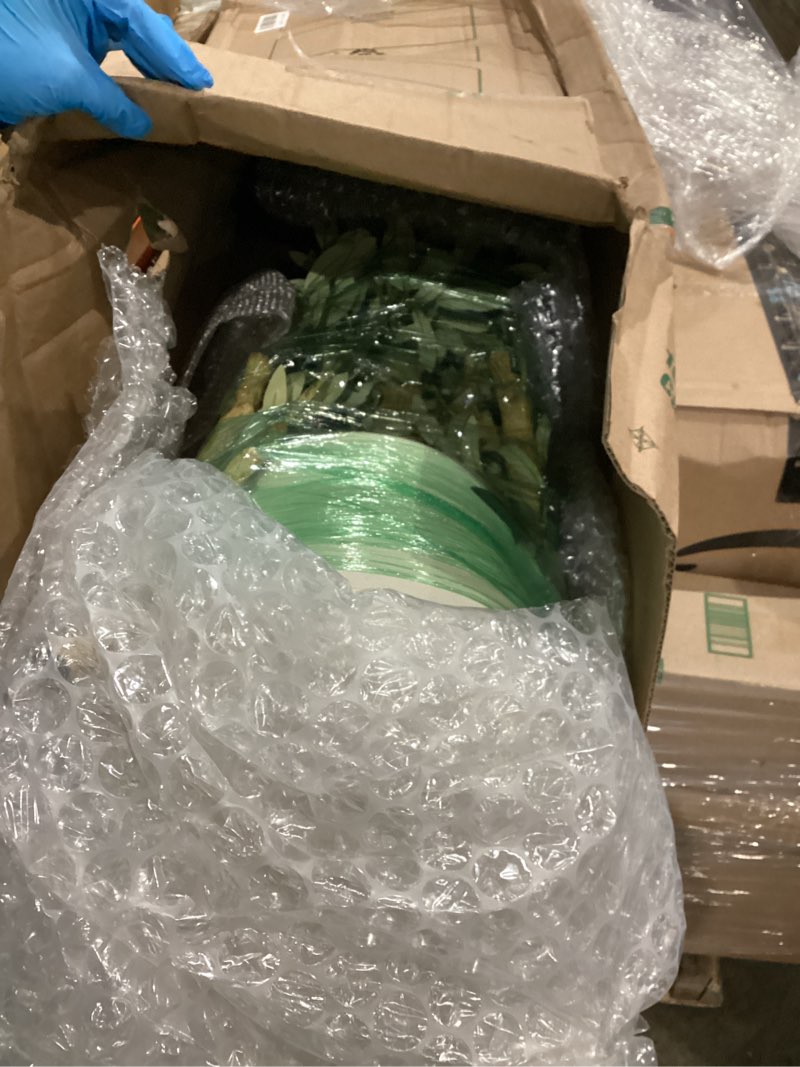 Condition photo showing Good Condition for Realead 8ft Faux Olive Tree with Tall Exquisite Planter - Realistic Olive Trees Artificial Indoor with Thick Trunk and Lifelike Fruits - Large Fake Olive Tree for Home Office Decor