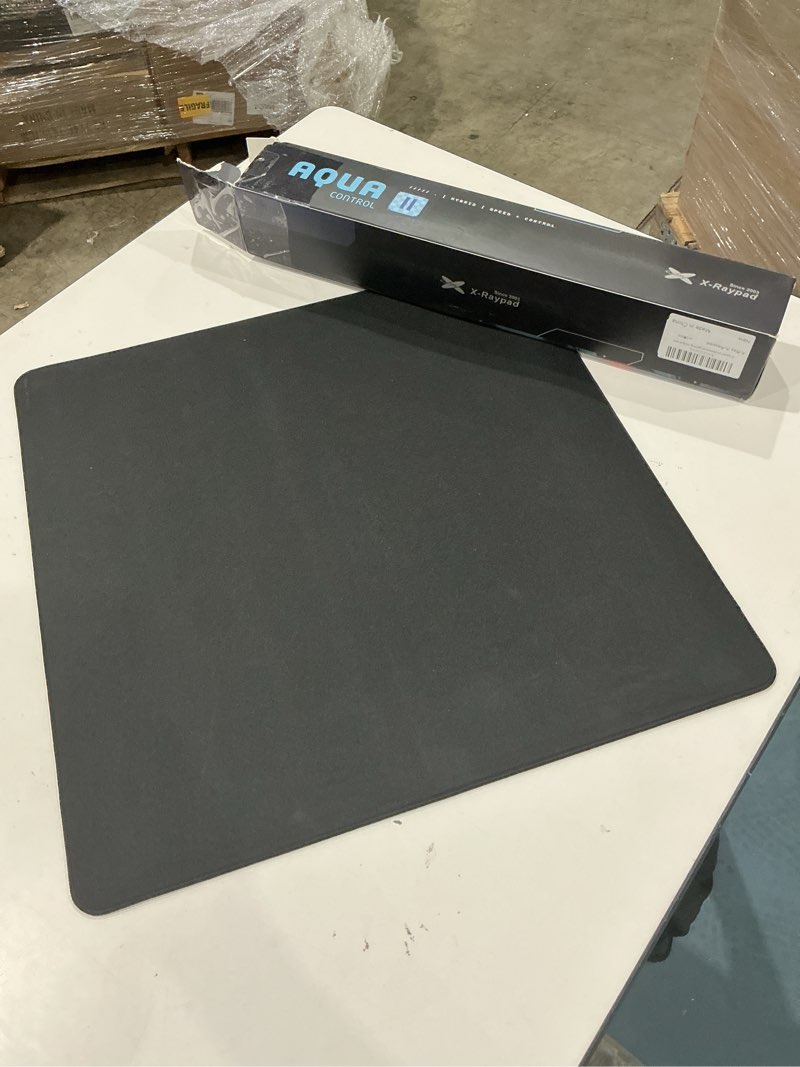 Condition photo showing Good Condition for x-raypad aqua control 2 gaming mouse pad, ultra-high precision mouse pad with perfect speed and control capability, consistent x and y glide, designed for fps players with low dpi requirements 500*500*4mm black