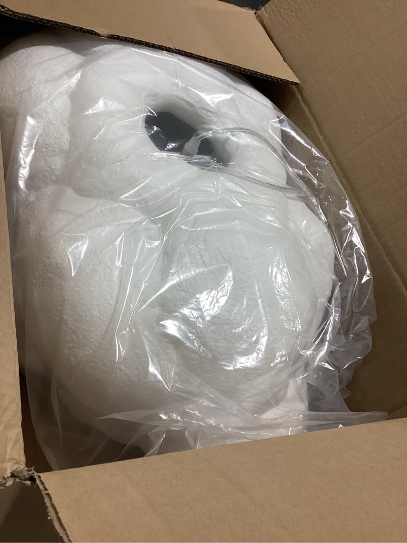 Condition photo showing Good Condition for modern floating white cloud pendant hanging light nordic cotton ceiling light fixture girls children's living room bedroom hotel lobby restaurant clothing store chandelier (23.7inch)