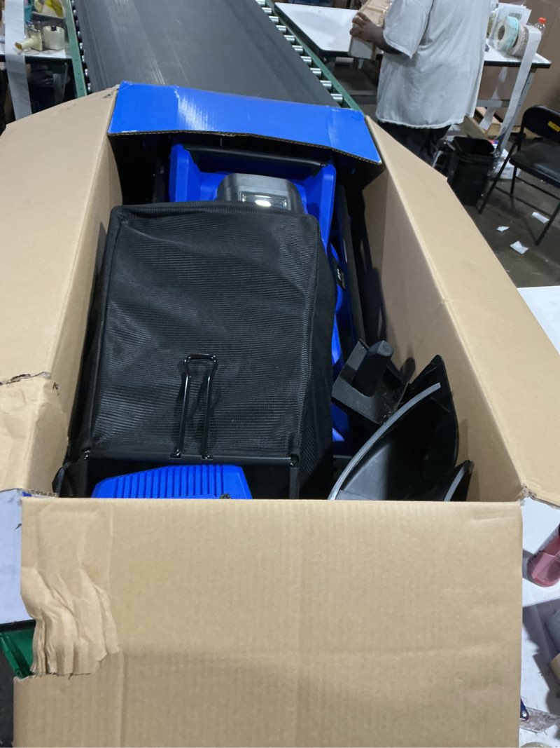 Condition photo showing Good Condition for kobalt 40-volt 21-in brushless battery push lawn mower 6 ah (battery and charger included)