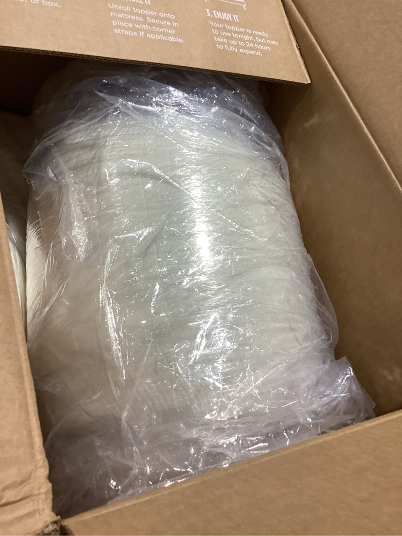Condition photo showing Good Condition for tempur-cloud 2-inch mattress topper, queen,white queen 2"