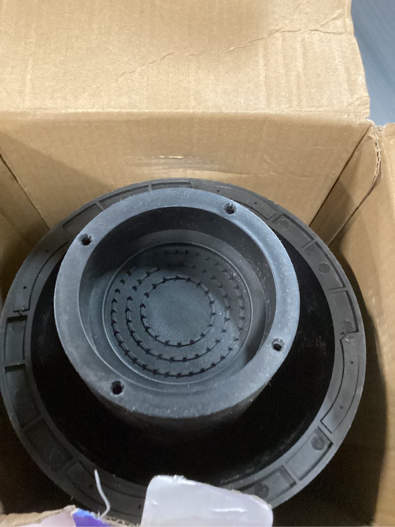 Condition photo showing Good Condition for bed risers 10 inch heavy duty, elevation in heights 8 or 9.8 inch round furniture risers for bed desk table sofa couch, bed lifts risers(4 pack black) 8 / 9.8 inch-black 4 pack