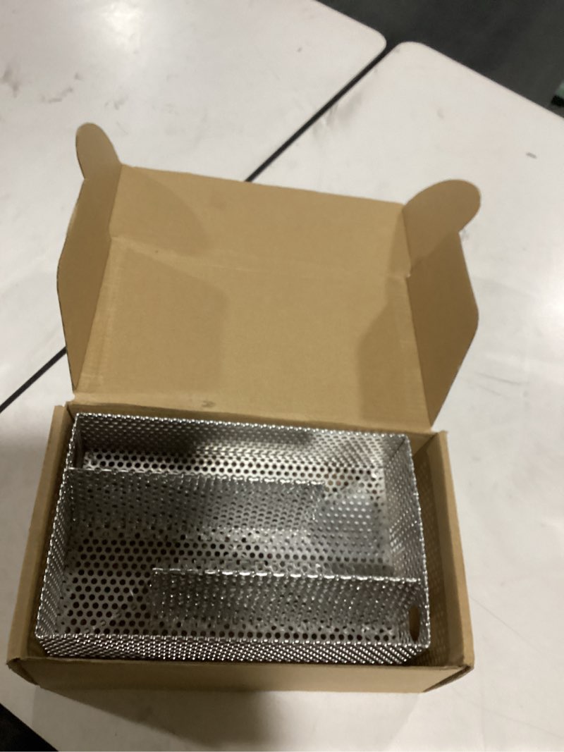 Condition photo showing New/Like New for kaduf pellet smoker tray 5"x8"- 12 hours of billowing smoke, smoker tube for hot & cold smoking meat, fish, cheese with wood pellets, works in any type of grill or smoker, free ebook smoking recipes
