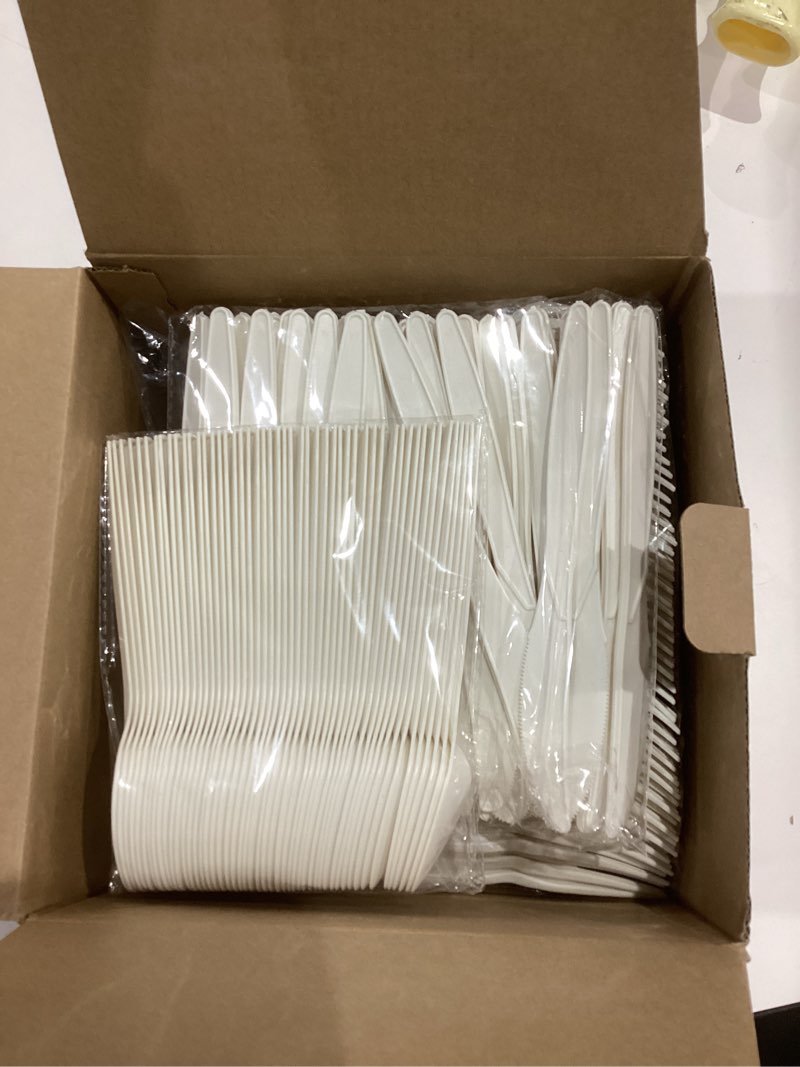 Condition photo showing New/Like New for Disposable Napkins - 200 Count Everyday Paper Napkins - 13"x13", 2-Ply Premium Quality Dinner Napkins - Soft, Absorbent for Kitchen, Party-White