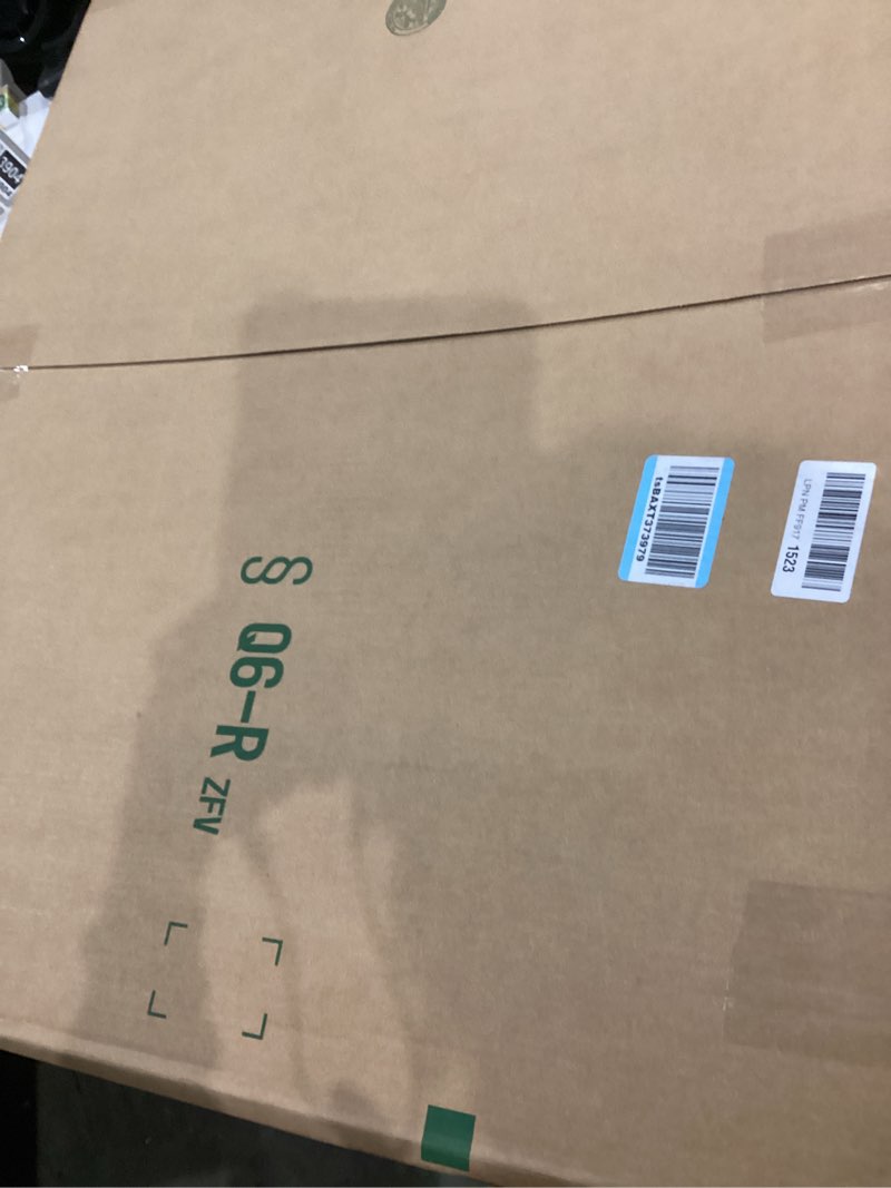 Condition photo showing New/Like New for heavy duty thick folding box spring, mattress supporting wood floor, foldable box spring, bed support slats, 60"x30" 60"x30"twin size