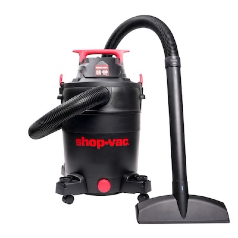 shop-vac 14-gallon 6 hp corded wet/dry shop vacuum with accessories included