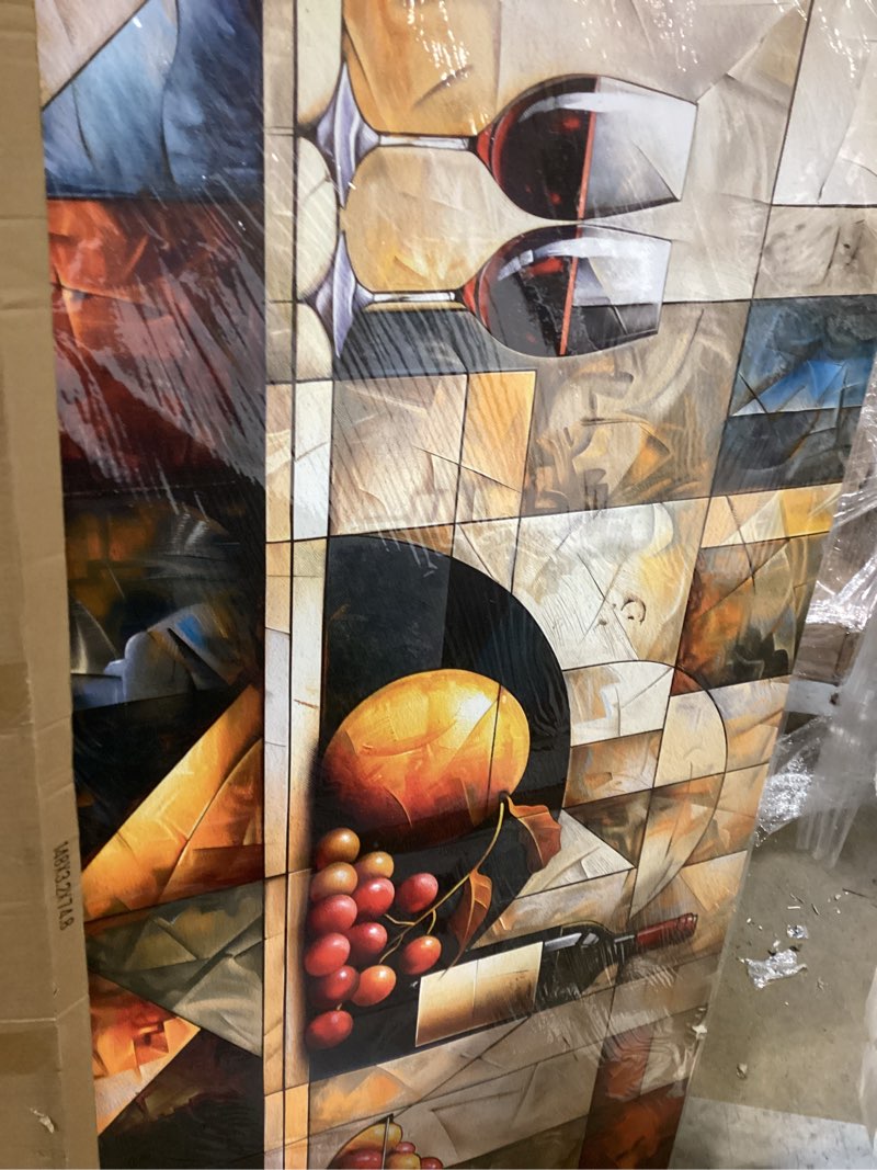 mhartk66 large wall art for living room wood framed wall decor for bedroom starry sky landscape pict