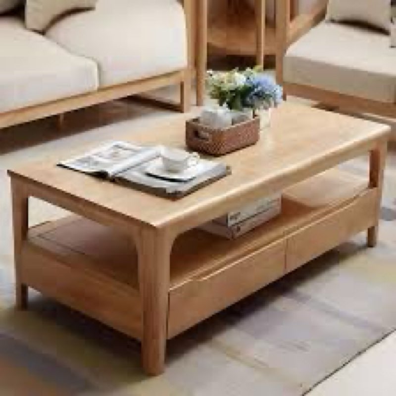 Nova 4 Legs Coffee Table with Storage