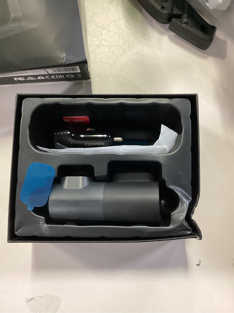 Condition photo showing As Is for DDPAI Dash Cam Front and Rear, 4K + 1080P Dash Camera for Cars, Real 4K Dashcam with 32G eMMC, Full Color Night Vision, 5GHz WiFi 6, 7 Days Parking Mode, GPS, 3" IPS, ADAS, WDR, Loop Recording, Z60 Z60 (64G Card Included)