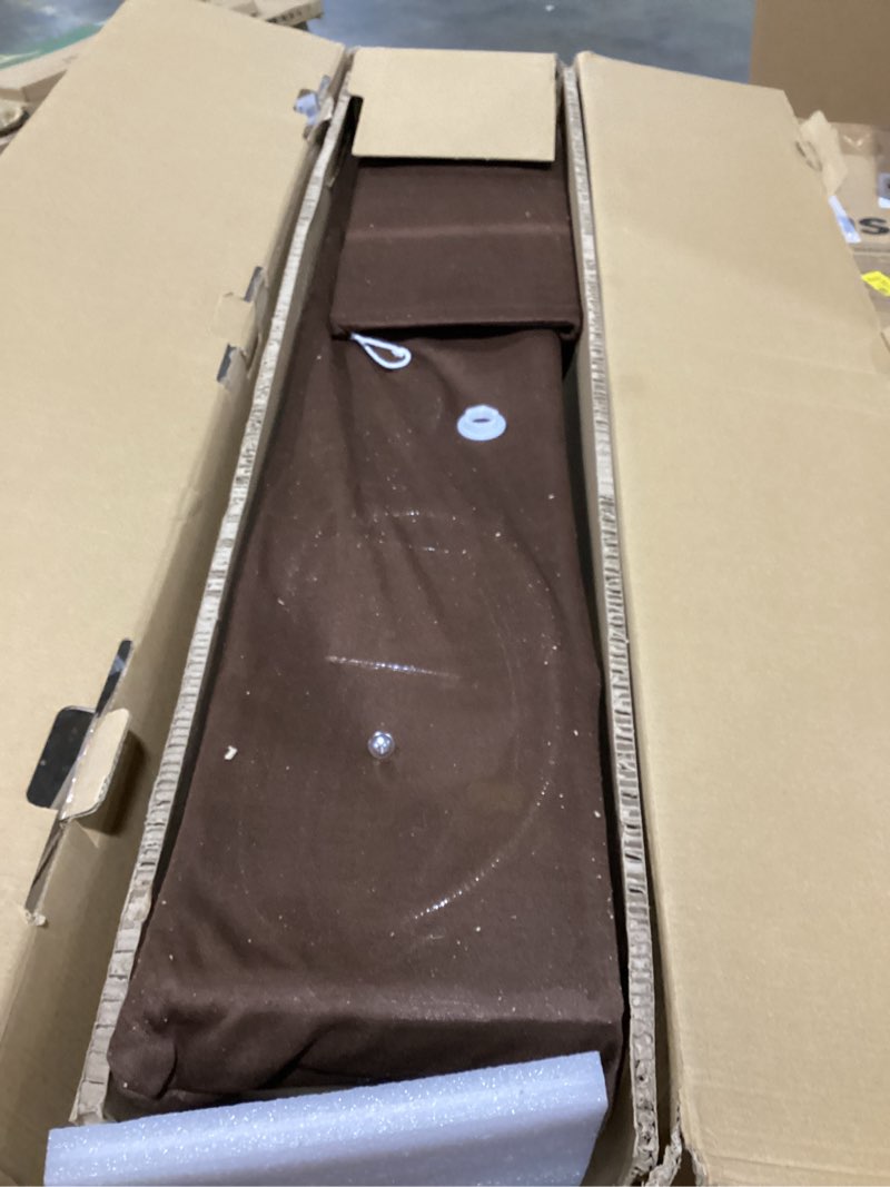 Condition photo showing As Is for ROVOGO Shower Panel Tower System cUPC Certified, High Pressure Rainfall Shower, Body Jets, Handheld and Tub Spout, 46.5 in. Shower Column Stainless Steel, Brushed Brushed-no led lights