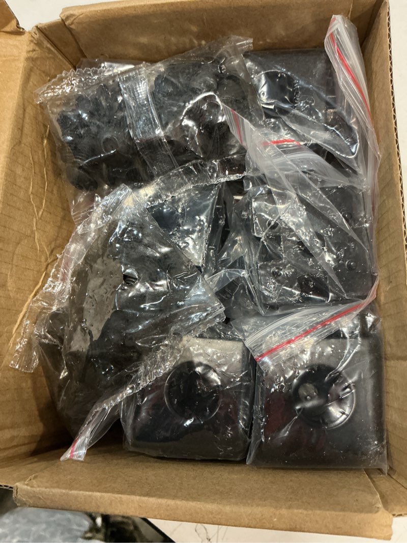 Condition photo showing New/Like New for 12pcs 4040 3-Way Corner Cube 4040 Extrusion Hardware T-Slot V-Slot Accessories with Screws and Nuts for 4040 Aluminum Extrusion Connector 3D Printer Accessories Black 40B Corner Cube