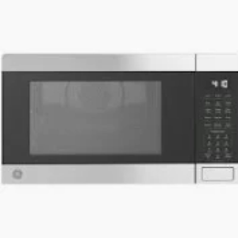 GE GCST10A1WSS 1.0 Cu Ft Convection Microwave Oven, 1050W Countertop Air Fry Microwave with Broil & 
