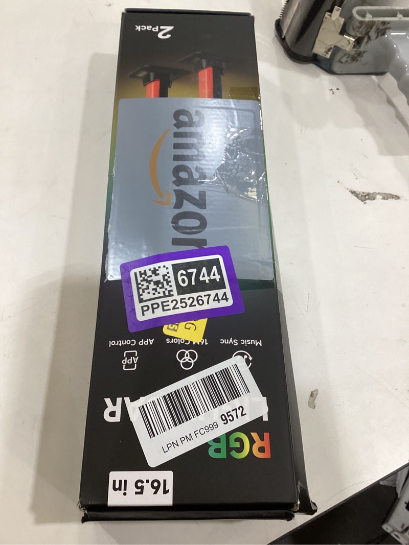 Condition photo showing As Is for VUQ Light Bars with RGB+IC, 16.5-inch Bluetooth TV LED Backlight Suitable 45-85inch TVs, Smart TV Be
