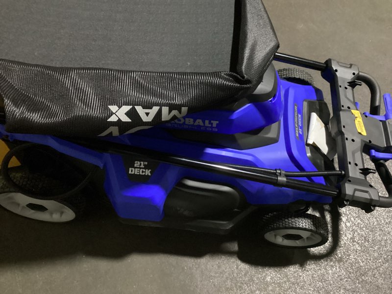 Kobalt 40-Volt 21-in Self-propelled Battery Mower