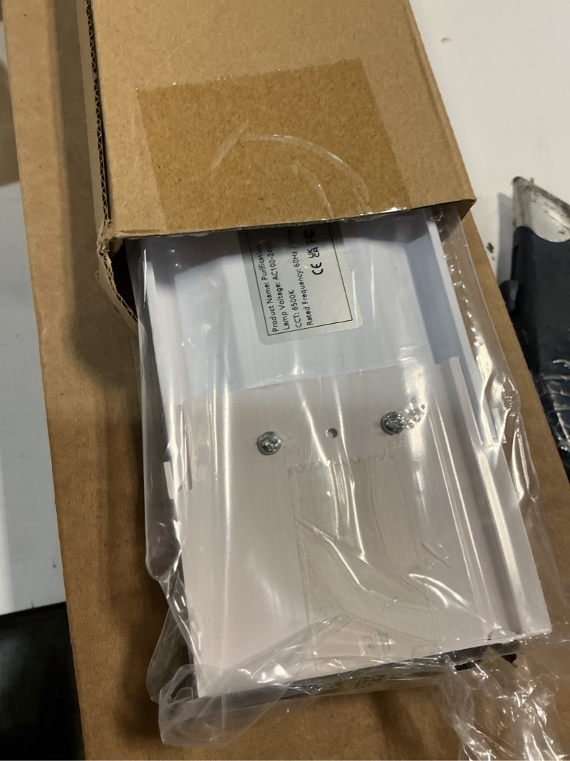 Condition photo showing New/Like New for sararoom 2ft led shop light fixture 20w led wraparound light, 2400lm,6500k cold white, 60cm 23.6inch led garage closet light ceiling light for office home basement, no plug, no ground wire cold white 2ft 20w 1pc