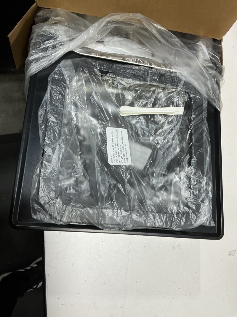 Condition photo showing New/Like New for URPOWER 2-in-1 Elevated Dog Bowls 4 Height Adjustable Raised Dog Bowls with No Spill Water Bowl and Stainless Steel Food Bowl Non-Slip Stand for Small Medium Large Dogs No spill water bowl+ Stainless Steel Bowl Black