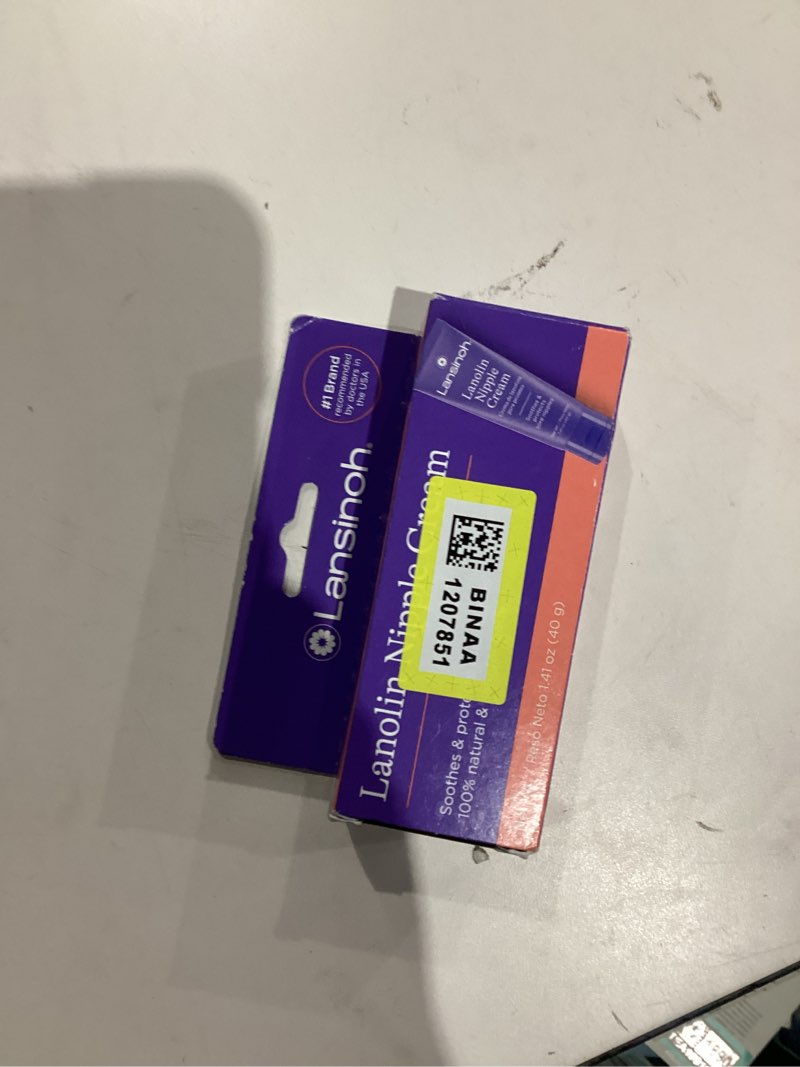Condition photo showing New/Like New for Lansinoh Lanolin Nipple Cream for Breastfeeding, 1.4 Oz Tube