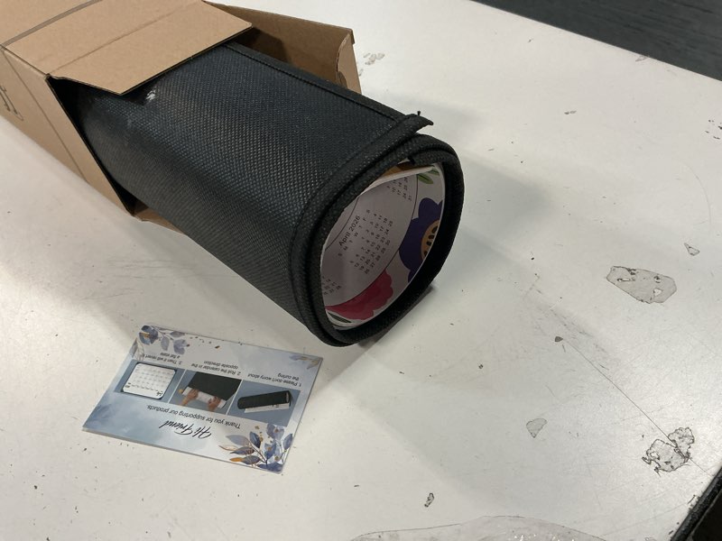 Condition photo showing As Is for 2026 Desk Calendar - Large Desk Calendar 2026, Jan. 2026 - Dec. 2026, 22" x 17", 2026 Calendar 12 Month with Corner Protectors, Desk Pad, To-Do List & Notes, Desk/Wall Calendar for Organizing - Colorful Floral