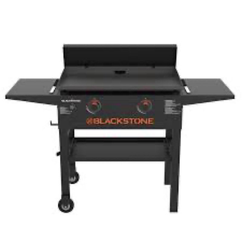 blackstone 28â€� original griddle with hard cover 2 burner liquid propane 