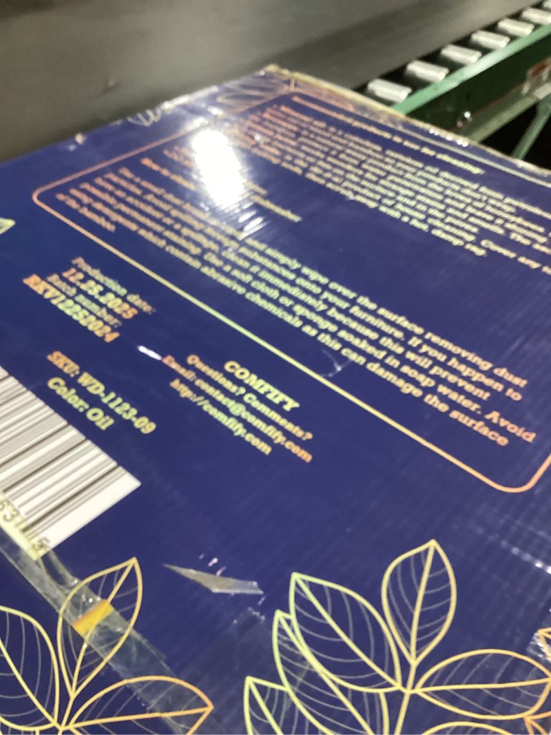 Condition photo showing Good Condition for Extra Large (22") Comfify Square Premium Acacia Wood Ottoman Tray with Handles - Use for Serving Food in Style for Dinner, Breakfast, Snacks, BBQ, Entertaining Guests & More - Brown