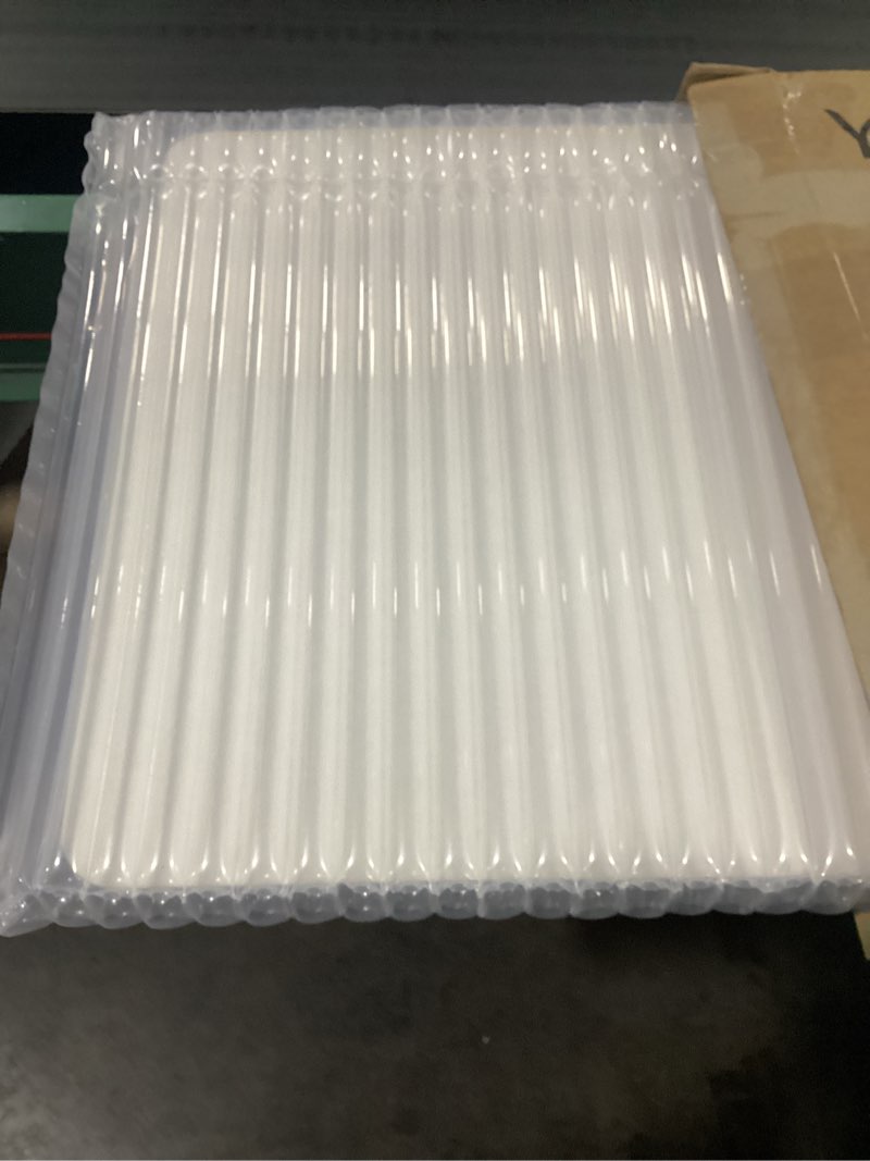 Condition photo showing Good Condition for Yolife Stone Bath Mat Large, 32" x 20" Diatomaceous Earth Bath Mat for Bathroom, Super Absorbent Quick Drying Bathroom Stone Mat, Non-Slip Diatomite Shower Mat, Easy to Clean (White Grey)