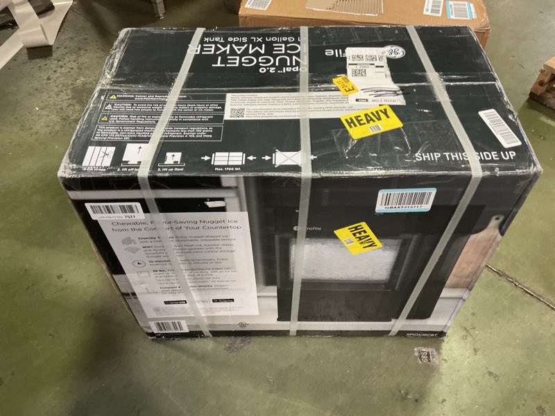 Condition photo showing Good Condition for GE Profile - Opal 2.0 38-lb. Portable Ice maker with Nugget Ice Production, XL 1 Gallon Side Tank and Built-in WiFi - Black Stainless Steel