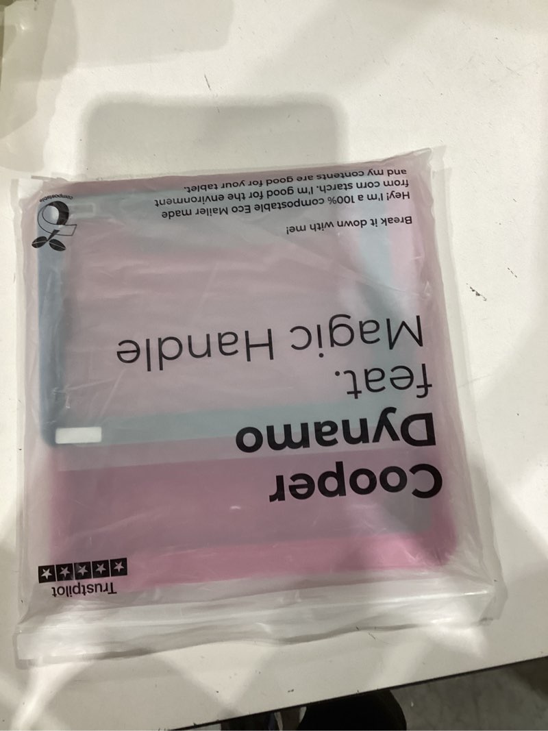 Condition photo showing Good Condition for Official Cooper Dynamo for iPad Pro 11 inch Case for Kids 4th/3rd/2nd/1st Generation 2022/2021/2020/2018 | Rugged Foam, Magic Handle, Stand, with Pencil Holder, Eco-Mailer iPad Pro 11 (4th 3rd 2nd 1st gen, 2022-2018) Bubble Gum Pink