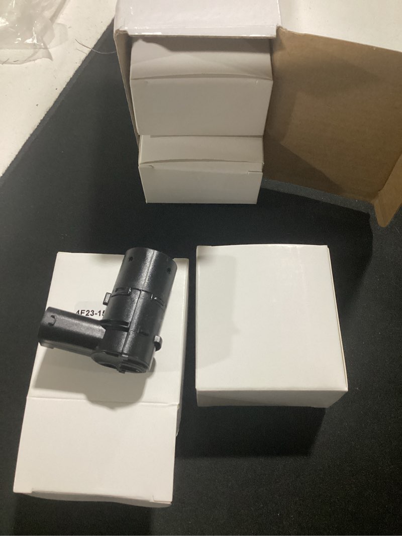 Condition photo showing Good Condition for jdmspeed new set of 4 pcs bumper backup parking sensor replacement for 4f23-15k859-aa 4f2315k859aa