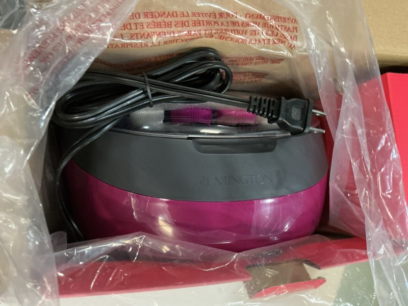 Condition photo showing Good Condition for remington ionic conditioning hair setter, 20 velvet hair rollers, 6 large (1¼”), 10 medium (1"), 4 small (¾”), blowout style hair curlers pink 1 count (pack of 1)