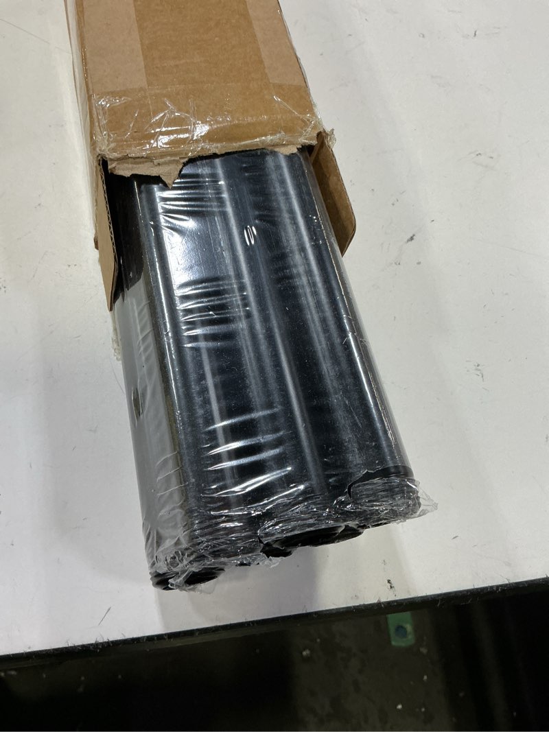 Condition photo showing New/Like New for geilspace 6 pack 3/4" × 30" pre-cut black metal pipe, industrial steel fits standard three quarters inch black threaded pipes and fittings - vintage diy industrial shelving (3/4" × 30") 3/4" × 30" black