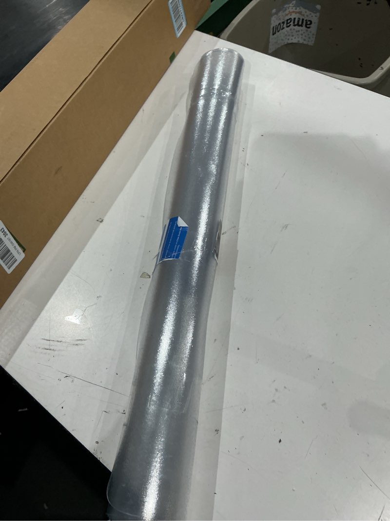 Condition photo showing Good Condition for clear plastic floor protector cover rug