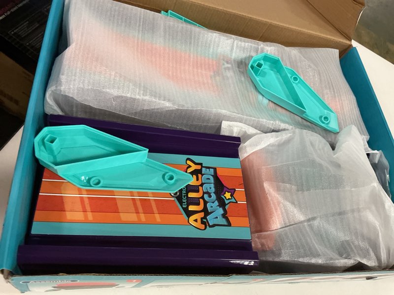 Condition photo showing Good Condition for OLEOCA Alley Ball Game — Electronic Roll & Score Tabletop Arcade, Auto Scoring with Lights & Sound, 