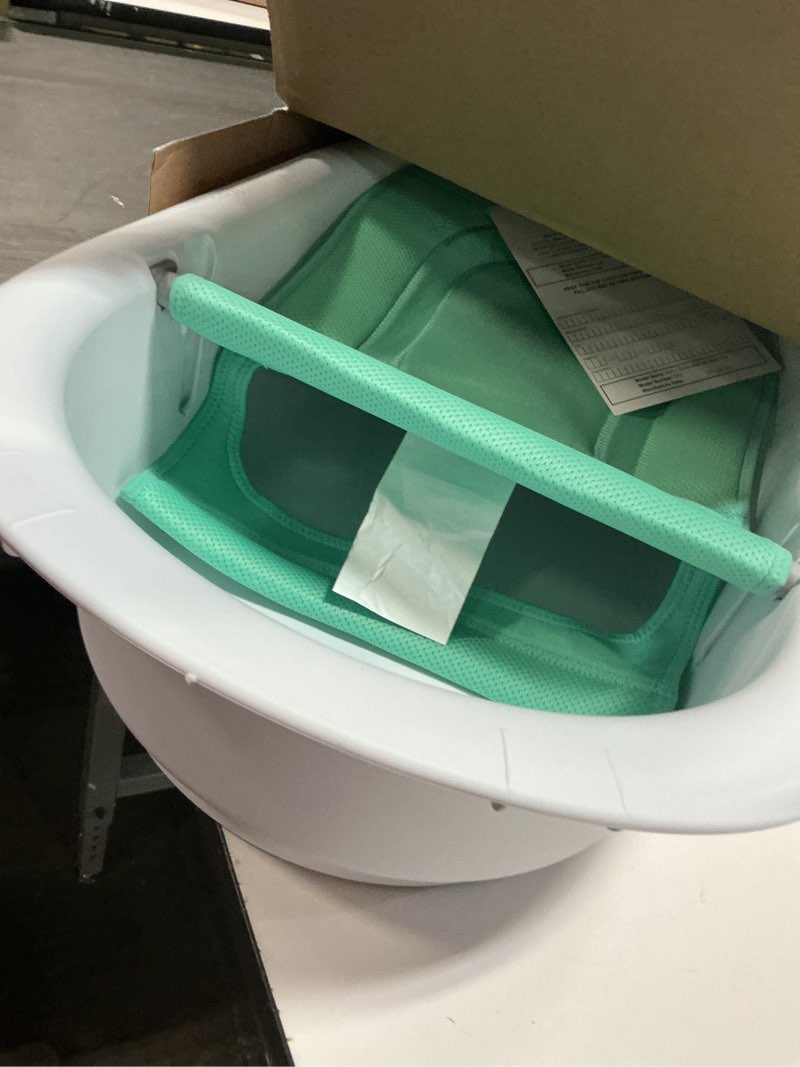 Condition photo showing Good Condition for frida baby 4-in-1 grow-with-me baby bathtub, baby tub for newborns to toddler with removable bath seat & backrest for bath support in tub