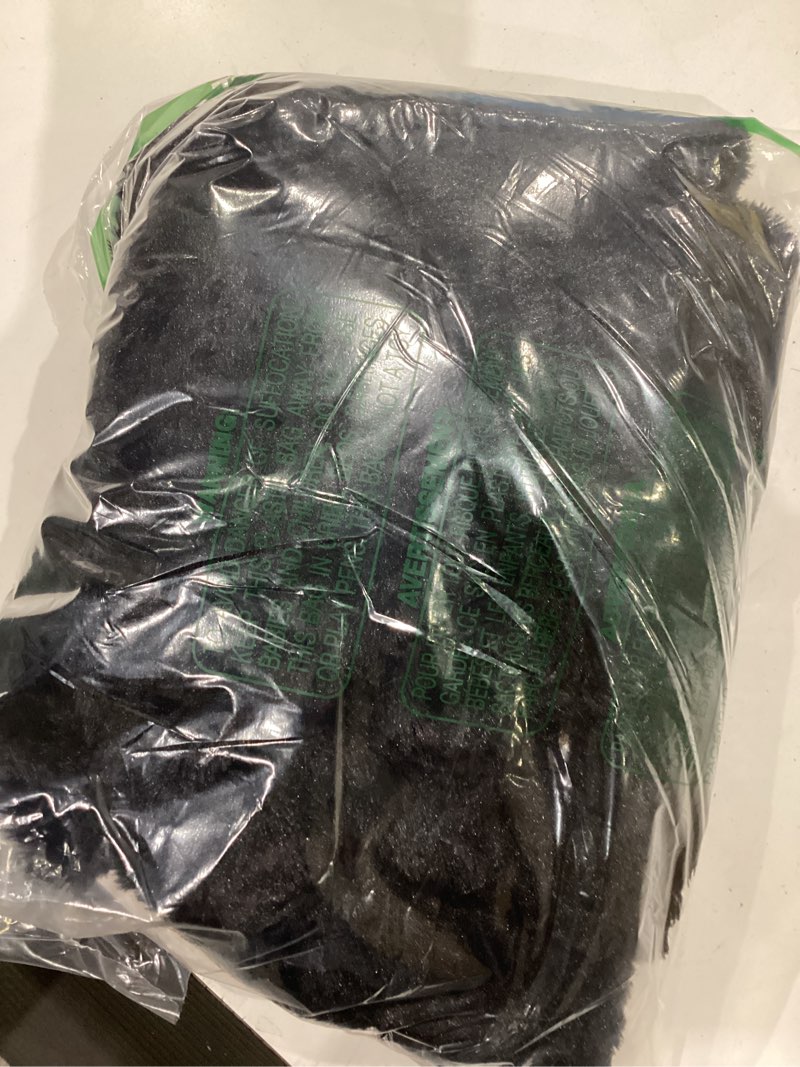 Condition photo showing Good Condition for big huge giant bean bag chair for adults, (no filler) bean bag chairs in multiple sizes and colors giant foam-filled furniture - machine washable covers, double stitched seams (black,6ft) black 6ft