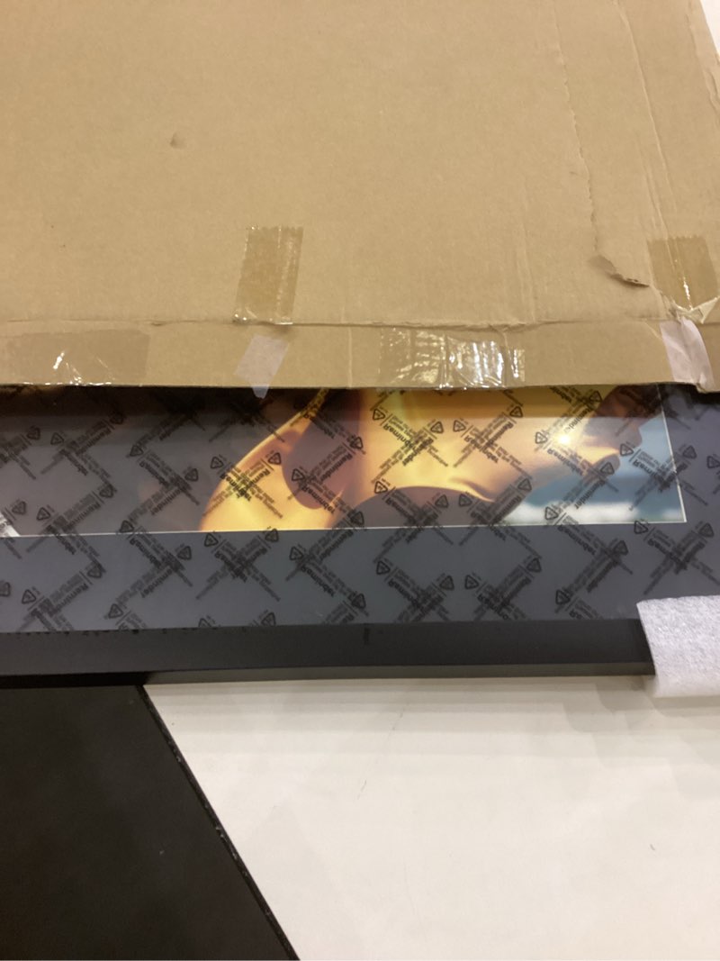 Condition photo showing Good Condition for SKAOTUS 18x18 Picture Frame Black Solid Wood for Black Mat 14x14 Wall Mounting Square Poster Frames 18x18 Inch