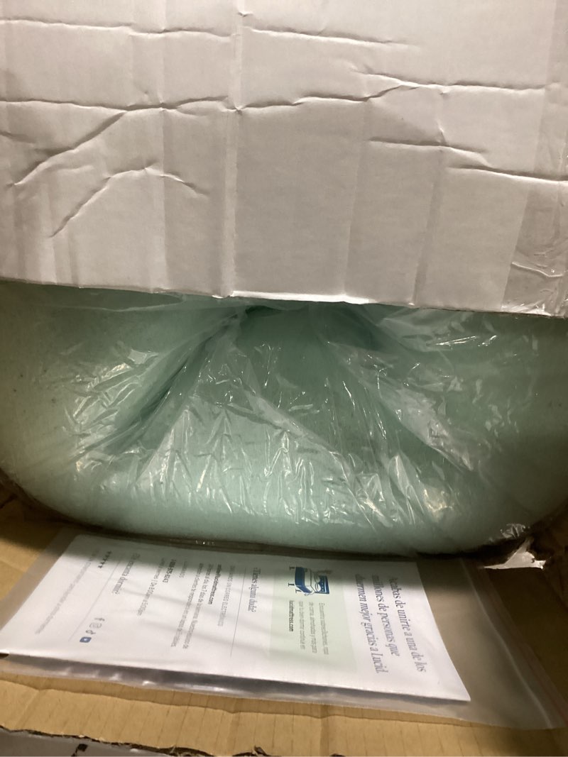 Condition photo showing As Is for LUCID - LU30FF30GT Lucid 3 Inch Gel Infused Memory Foam Mattress, Full Full 3 Inch Topper Only