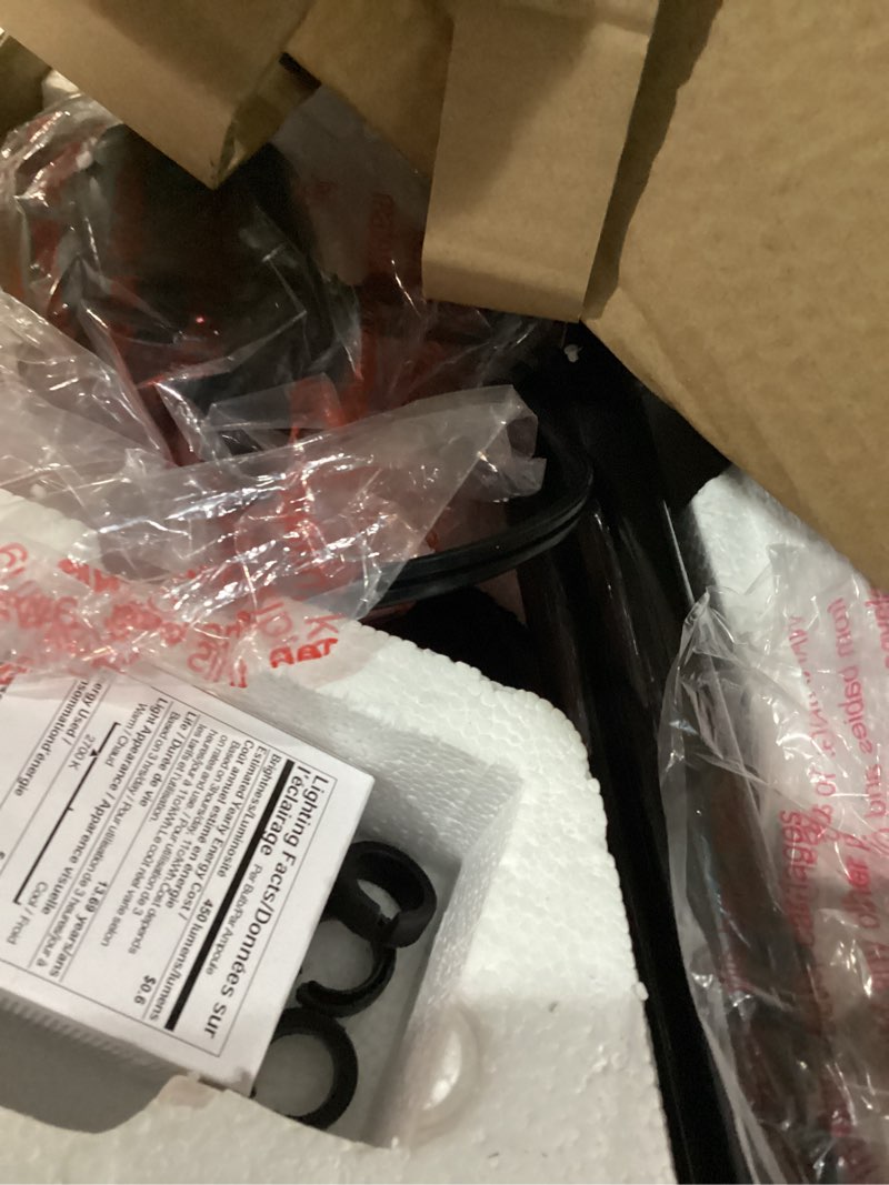 Condition photo showing Good Condition for Modern Tree Floor Lamp for Living Room Bedroom, Tall Pole Standing Lamps with 3 Adjustable Rotating Heads for Office, Decor Corner, Reading Indoor, 3 Bright Lights LED Bulbs Included (Black)