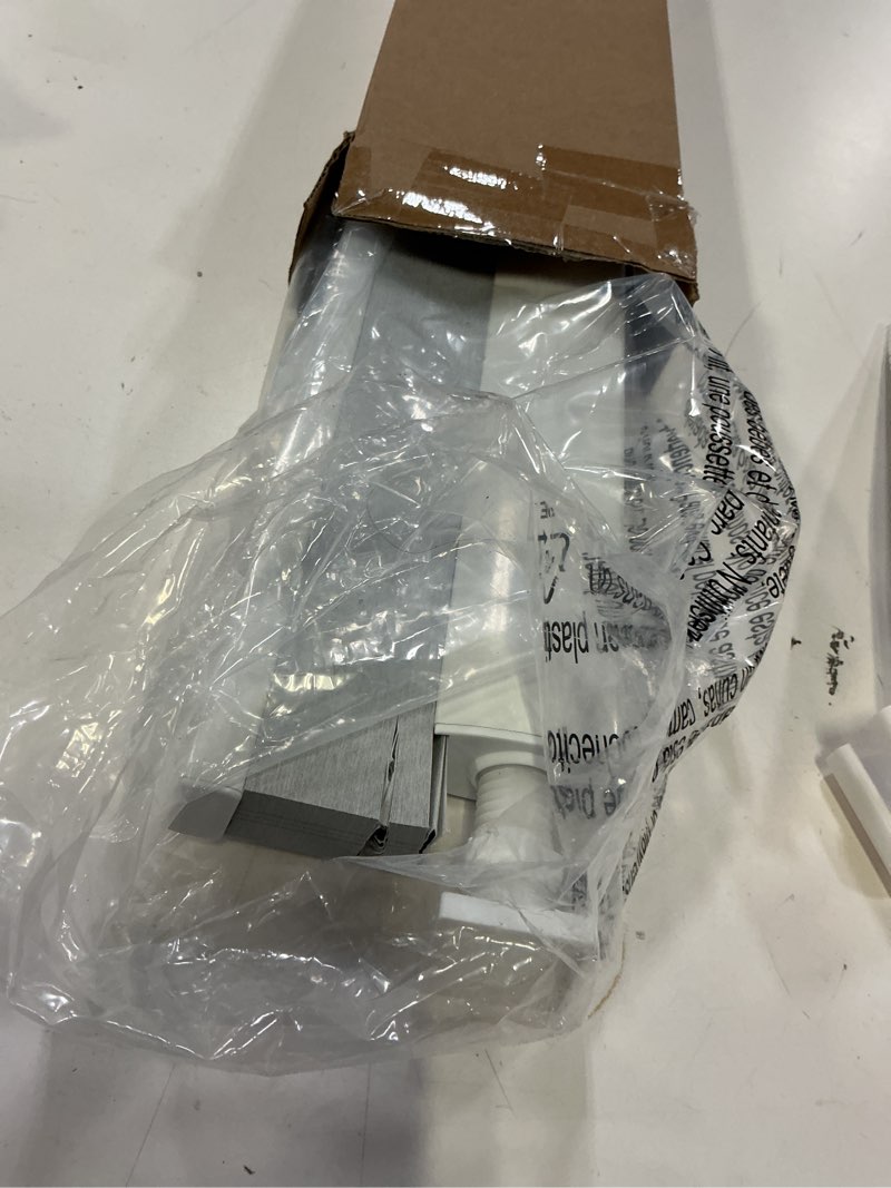 Condition photo showing Good Condition for lazblinds no tools no drill cordless cellular shades, blackout light blocking honeycomb shades for home, thermal insulation blinds for windows, 27" w x 48" h, white blackout-white 27" w x 48" h