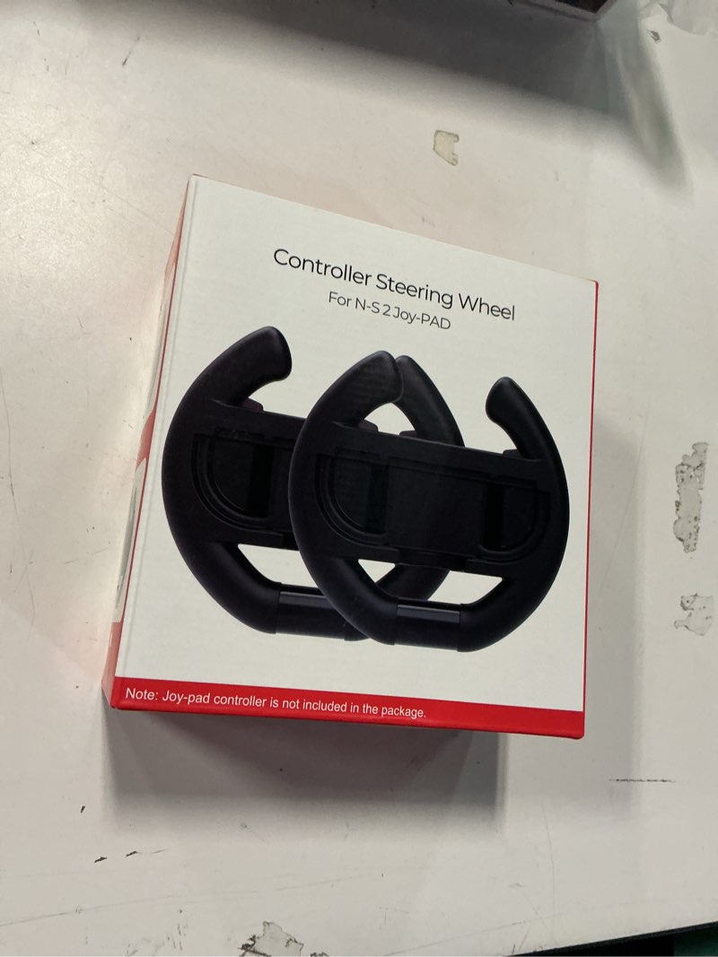 Condition photo showing New/Like New for HUDOBBYE Steering Wheels for Switch 2 Joy-con Controller