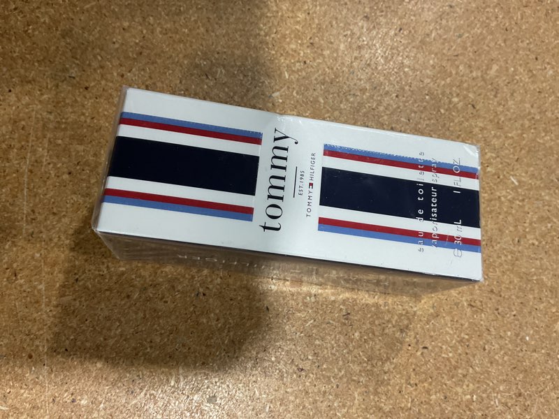 Condition photo showing New/Like New for tommy hilfiger tommy eau de toilette, for men 1 fl oz (pack of 1)