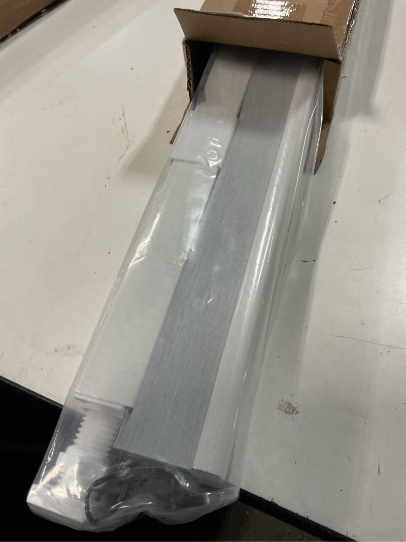 Condition photo showing Good Condition for lazblinds cordless cellular shades, no tools no drill blackout honeycomb shades pleated blinds for windows, 29'' w x 48'' h, silver white blackout-silver white 29'' w x 48'' h
