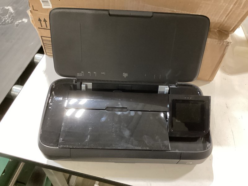 Condition photo showing Good Condition for hp officejet 250 wireless mobile printer, scanner, copier - black, battery included (cz992a)