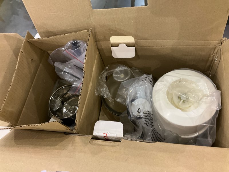 Condition photo showing As Is for Preethi Eco Plus Mixer Grinder, White, 3 Jar